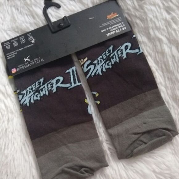 Odd Sox Street Fighter 2 Socks - Picture 5 of 5